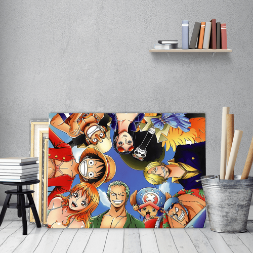 Πίνακας σε Καμβά One Piece gang