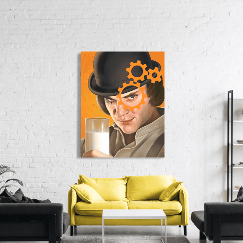 Πίνακας σε Καμβά Milky boy from clockwork orange