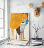 Πίνακας σε Καμβά Abstract Face Art F