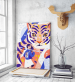 Πίνακας σε Καμβά Tigress Fighter