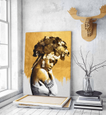 Πίνακας σε Καμβά Lady in Gold