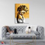 Πίνακας σε Καμβά Lady in Gold