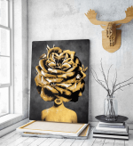 Πίνακας σε Καμβά Lady in Gold 2