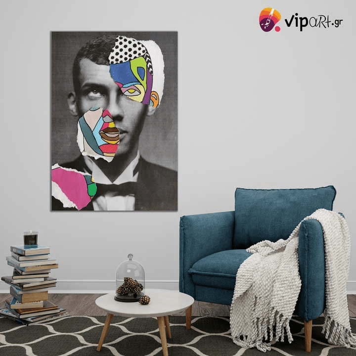 Πίνακας σε Καμβά Art Collage Pop Art
