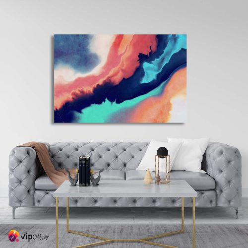 Πίνακας σε Καμβά Acrylic Painting Splash