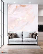Αυτοκόλλητη Ταπετσαρία Τοίχου Pink Marble
