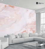 Αυτοκόλλητη Ταπετσαρία Τοίχου Pink Marble