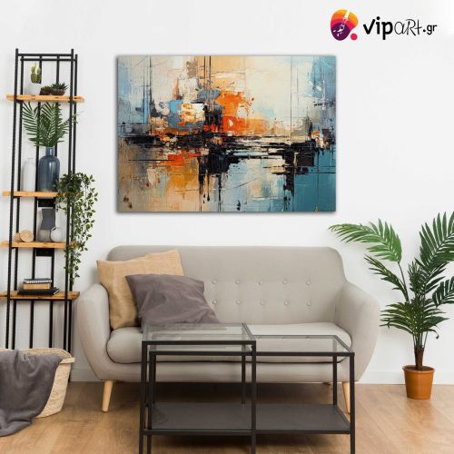 Πίνακας σε Καμβά Abstract Landscape