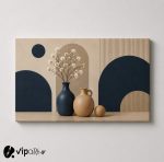 Πίνακας σε καμβά Midnight Beige Harmony - Image 2
