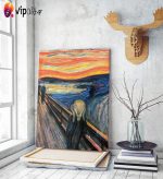 Πίνακας σε καμβά The Scream Edvard Munch (Αντιγραφή)