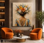 Πίνακας σε καμβά Autumn Bloom Reverie