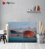 Πίνακας σε καμβά Beyond the Harbor