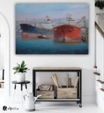 Πίνακας σε καμβά Beyond the Harbor - Image 2