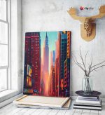 Πίνακας σε Καμβά Empire Sunset – Skyline Νέας Υόρκης